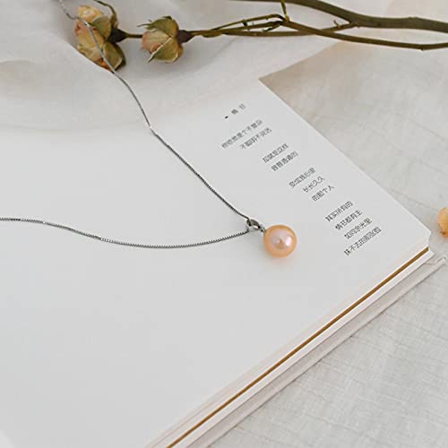 Collier Pendentif Argent 925 avec Perle d'Eau Douce : Le Cadeau Idéal Femme