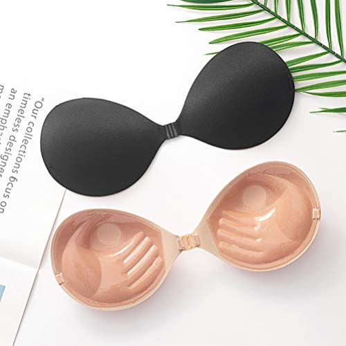 VALICLUD 2Pcs Adesivo Sutiã de Silicone Alças Invisível Push up Silicone Pegajoso No Peito Vestido d