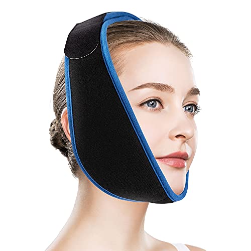 Kühlakku Kühlpads Kühlpacks Kühlkissen Gel - Kalt Warm Kompresse für Kiefer Gesicht Kopf und Kinn, Eisbeutel zum kühlen mit Klettverschluss für Weisheitszähne, Zahnschmerzen, Migräne Cover