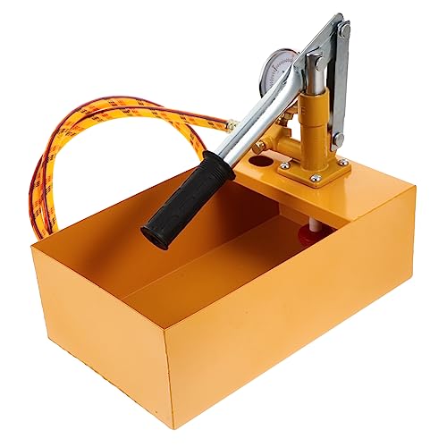 MUCKLILY 40kg Pompe à Pression Hydraulique Manuelle Pour Tests Eau Et Huile Outil De Test Hydrostatique Pour Applications Industrielles Et Bâtiment