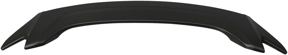 IKON MOTORSPORTS, Trunk Spoiler Compatible with 2016-2020 Honda Civic, Factory Style Painted #B561P Dyno Blue Pearl ABS Trunk Boot Lip Spoiler Wing Deck Lid, 2017 2018 2019