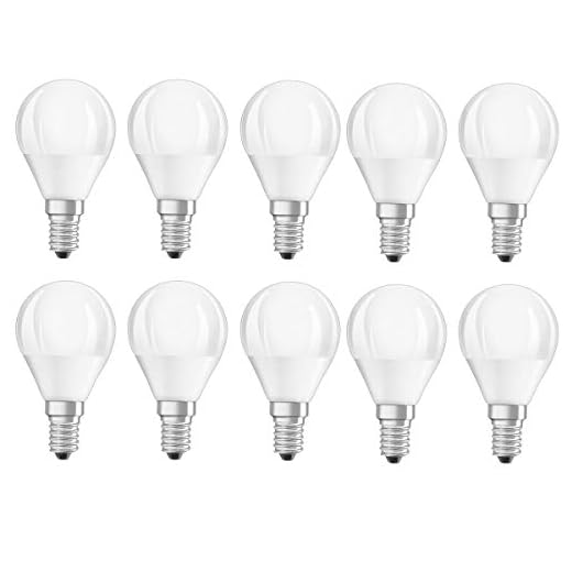 OSRAM LED BASE CLASSIC P40 E14 5,5W=40W 470lm 80Ra warmweiß 2700K nondim A+ 10er