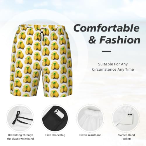 Bañador Lemon para hombre con bolsillos cómodos para playa y verano 5