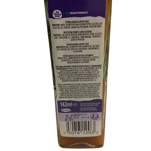 ENCONA - Cajun Scharfe Sosse - Multipack (6 X 142 ML)