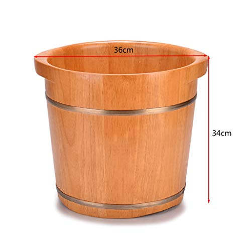 Spa de pies de madera grande 35cm con cubierta miniatura 6