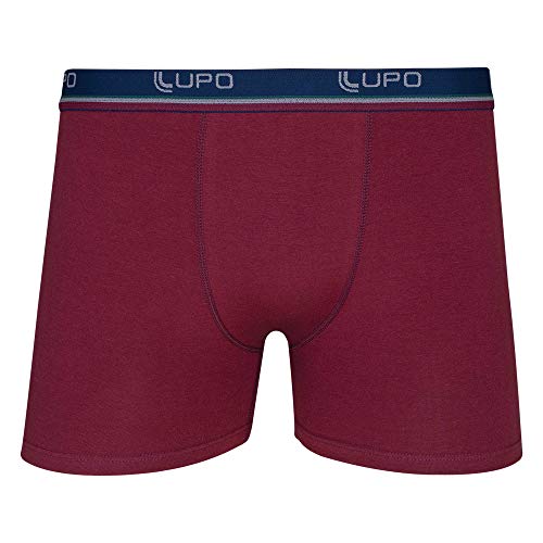 Cueca Boxer, Lupo, Masculino, Vermelho, P