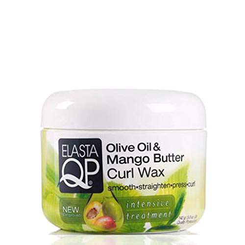Elasta QP Olive Oil& Mango Butter Curl Wax 5 oz