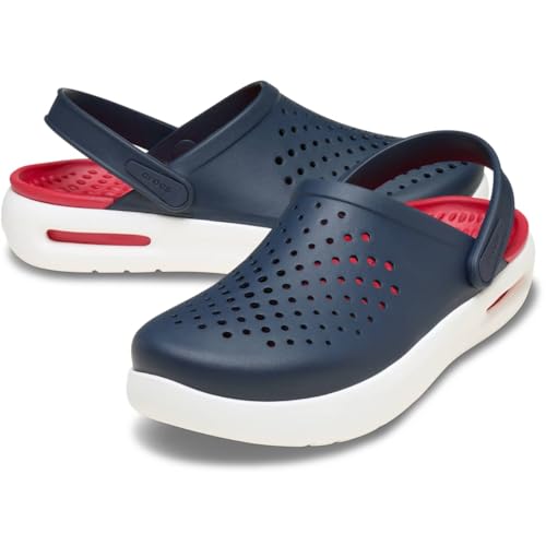Crocs Unisex-Adult Inmotion Clogs, LiteRide Comfort, Slip On Shoes for Women and Men, Navy, 15 Women/13 Men2