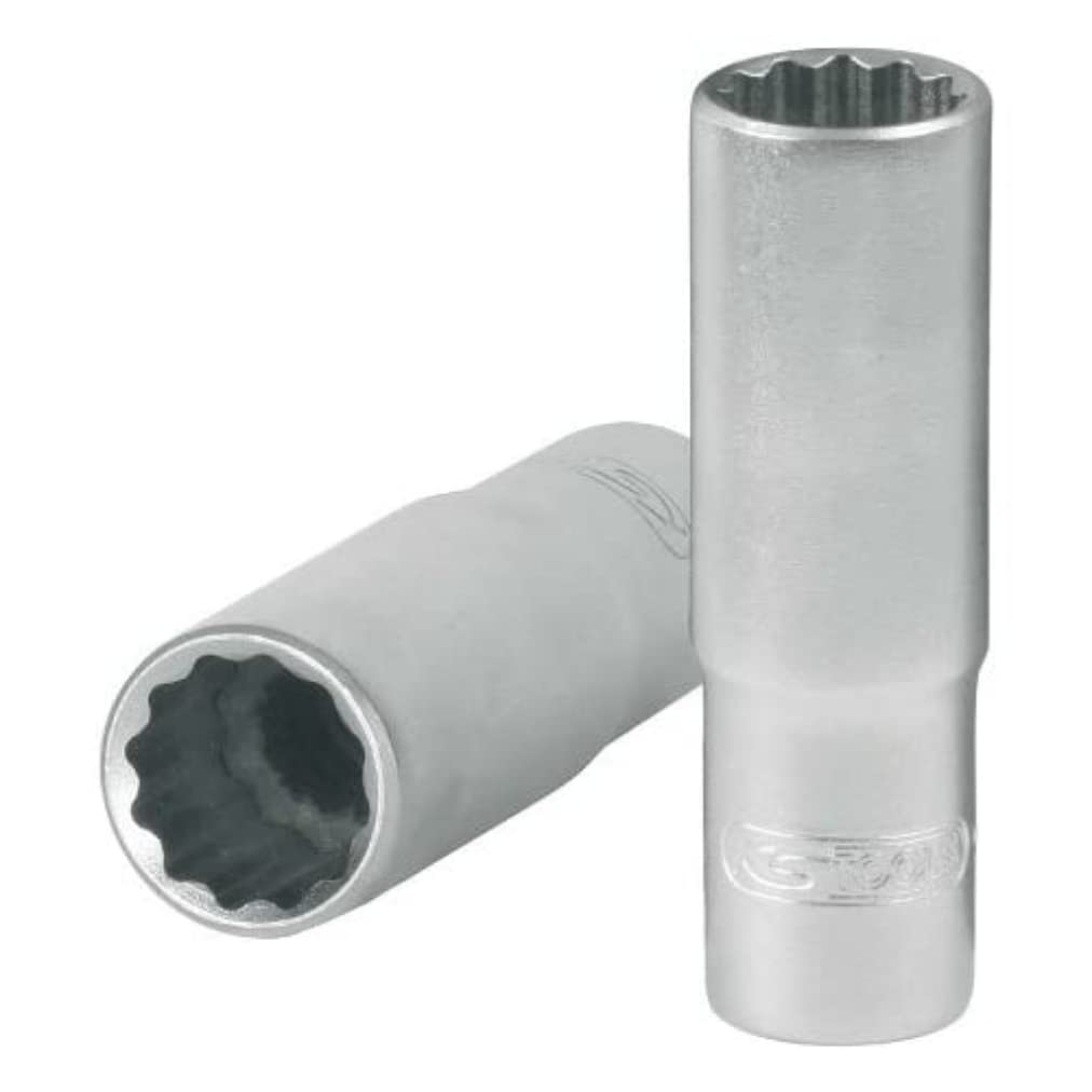 KS Tools 911.1590-E 12-Point Spark Plug Socket 1/2-Inch - 14 mm