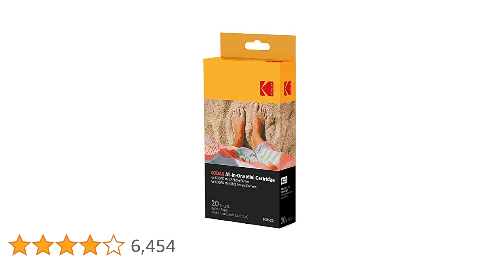 新品未使用　保証書付KODAK スマホ用インスタントプリンター P210イエロー Amazon.co.jp: KODAK スマホ用インスタントプリンター P210