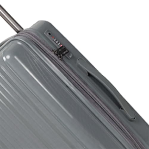 3-Piece Luggage Set - Durable PP Material Travel Suitcase with 360° Wheels for Men & Women - 20''/24''/28'' Expandable Travel Bags3