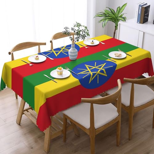 Nappe Éthiopie rectangulaire pour protéger et décorer vos buffets - 3