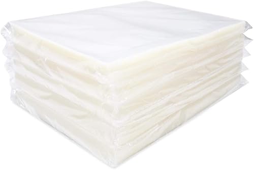 500 bolsas transparentes de 10 x 13 pulgadas, bolsas de cámara de vacío de 3 mil, ideales para almacenamiento de aspiradora de alimentos