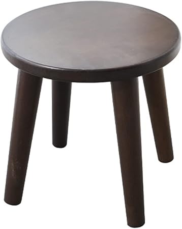 Amazon Co Jp Yl スツール木製 子供用スツール 木製イス 脚立踏み台 木製 子供イス 踏み台 おしゃれ ミニスツール 木製イス お釣り 家庭 幼稚園 玄関 簡易組み立て 小さい椅子 子供用 ブラウン丸い ホーム キッチン