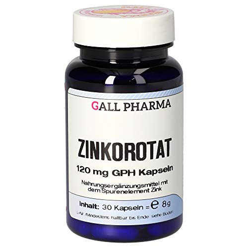 Gall Pharma Zinkorotat 120 mg GPH Kapseln,30 Kapseln Cover