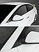 Safe Smoke Window Visor Sun Rain Vent Guard 4 Pcs Set Out Channel Visor Compatible with Hyundai Elantra (Elantra 2017~2018 Smoke)