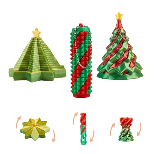 Christmas 3D Printed Sensory Fidget Toys
