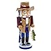 Kurt S. Adler Kurt Adler 15-Inch Wooden Fisherman Nutcracker, 12 inches, Brown