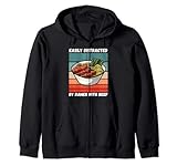 Vintage Easily Distracted By Ramen With Beef