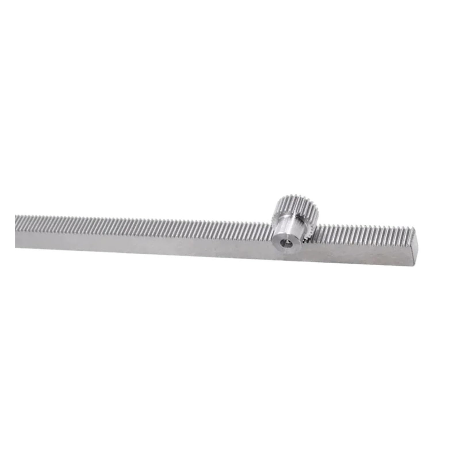 Spur Rack Steel High Precision Stainless Steel Gear Rack 1pcs Spur Gear Straight Rack + 1pcs 1 Module 20 Teeth Hole 10mm Pinion Gear(1M12x12-1m)