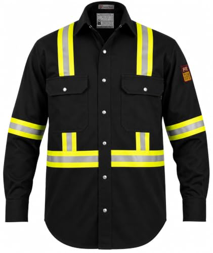 Amazon.com: Flame Resistant High Visibility Hi Vis FR Shirt - 100