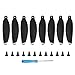 gouduoduo2018 8pcs Mavic Mini Prop 4726F Propellers Lightweight Foldable Low Noise for DJI Mavic Mini Accessories (Silver tip)