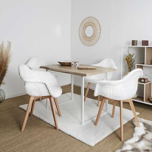 Fauteuils Scandinaves Design Patchwork HOME DECO FACTORY Qualité Premium
