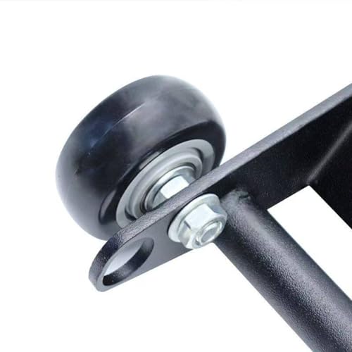 Qianly Glute Ham Roller Máquina para Entrenamiento Muscular con Ruedas de Rodadura Suave miniatura 3