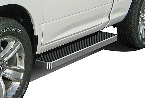 Estribos de acero inoxidable de 6 pulg APS para Dodge Ram