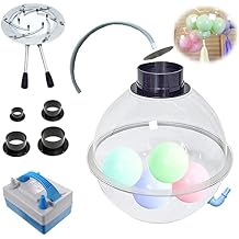 Balloon Filling Machine with Expander and Dual Mode Air Pump, 35cm/13.7 Inch Balloon Stuffer Machine Kit for Filler Plush Toys Balloon Bouquets Gifts
