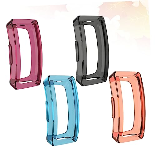 Pack de 4 fundas protectoras de TPU para reloj Inspire e Inspire HR en colores aleatorios 2