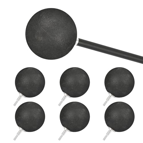 Flèche en mousse souple x6 embouts sphériques amortissants pour tir à l'arc outdoor