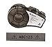 Brady Authentic (M21-750-595-GY) All-Weather Vinyl Label for Indoor/Outdoor ID, Lab and Equipment Labeling, Black on Gray- For M210, M210-LAB, M211, BMP21-PLUS and BMP21-LAB Printers, .75" W, 21