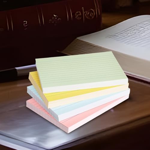 Cartes flash pour étudier, fournitures pédagogiques portables de planification et examens - 3