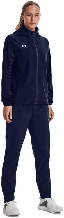 Under Armour Squad 3.0 Womens Warm Up Full Zip Jacket - Image 3