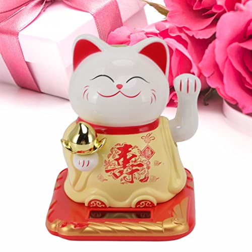 Lucky Waving Cat, Lucky Fortune Cat,Cute Ceramic Lucky Cats - Image 3