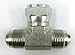 AF C5707-06-06-06 - 3/8 JIC (9/16'-18 Threads) - Tee Swivel Nut Branch