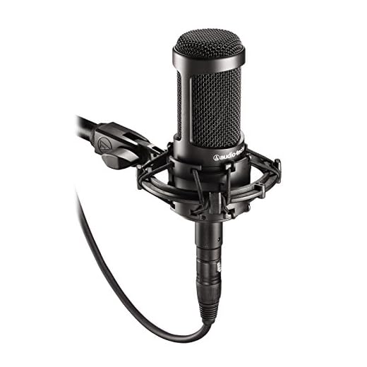 Audio-Technica 20-serien AT2035 Cardioid kondensor sidodress mikrofon