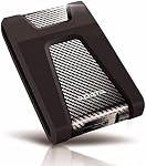 ADATA HD650 4TB USB 3.1 Shock-Resistant External Hard Drive, Black (AHD650-4TU31-CBK)