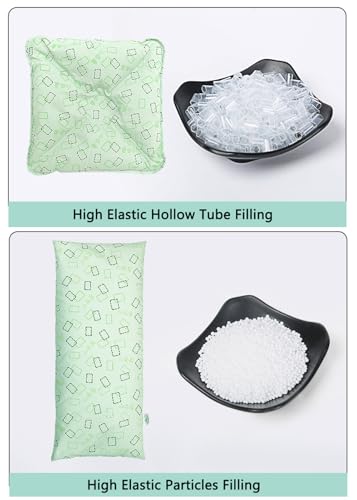 Coussin de soin des escarres carré vert lavable pour patient alité