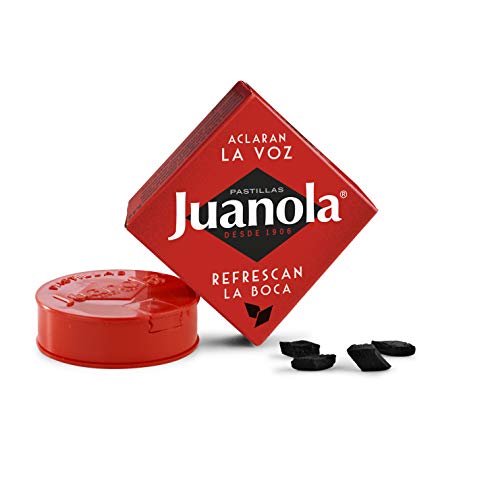 JUANOLA Pastilla Clásica - 5,4gr - Sabor a regaliz, aclaran la voz y refrescan la boca