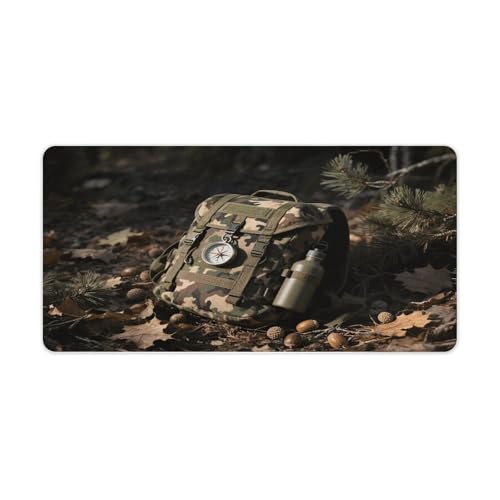 Hunting Camo Mouse Pad grande antideslizante 60x30 cm miniatura 1