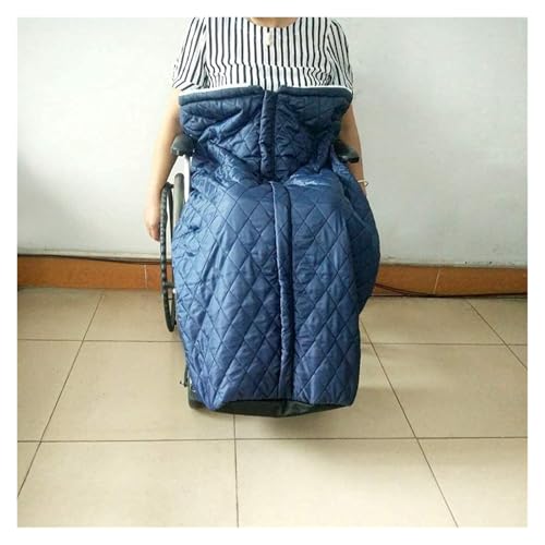 Couverture pour fauteuil roulant imperméable et légère avec fermeture éclair intégrée - 3