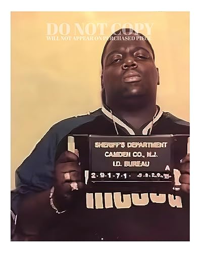 Biggie Smalls portrait photo 20x25 cm idéal pour studio musique urbaine