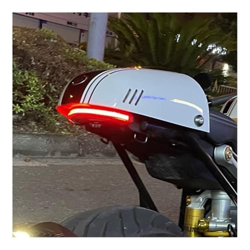 Support de clignotant LED moto et feu arrière frein anti-vibrations pour Scrambler