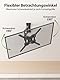 USX-MOUNT TV Wandhalterung Schwenkbar Neigbar Ausziehbar für 26-55 Zoll TV und Monitore, max. VESA 400x400, Universelle TV-Wandhalterung bis zu 35 kg