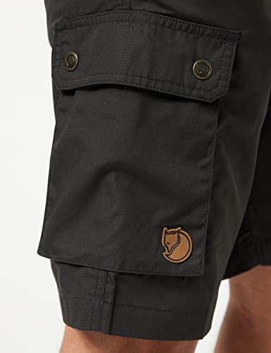 Fjällräven Herren Reiseshorts Sambava Shade, Dark Grey, 54, F82960-030