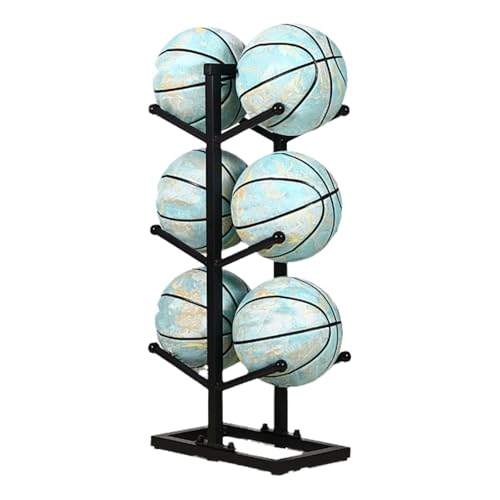Organisateur de supports pour ballons de basket-ball et volley-ball