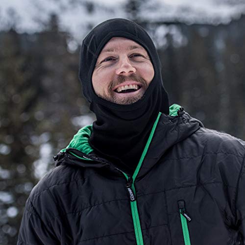 Minus33 Merino Wool 720P-BK-ONE SIZE 100% Merino Wool Balaclava Black One Size thumb #2