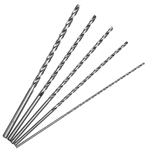 Spiralbohrer Set Extra Lange HSS Direkt Schaft Bohrer Bit 160mm 2-5mm Durchmesser Spiralbohrer Set Extra Lange HSS Direkt Schaft Bohrer Bit 160mm 2-5mm Durchmesser